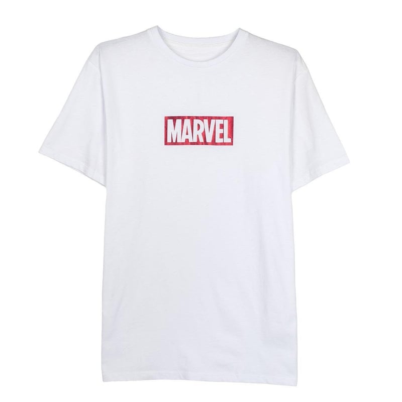 CERDA T-shirt Cerda Marvel Logo - Λευκό