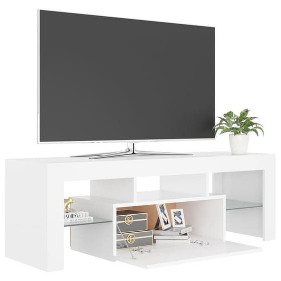 Έπιπλο Τηλεόρασης VidaXL από Μοριοσανίδα 120x35x40cm - Λευκό image 8