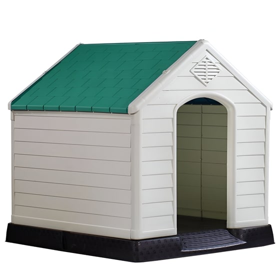 Σπιτάκι Vesta Για Μεγάλο Σκύλο No M - Λευκό/Πράσινο image 0