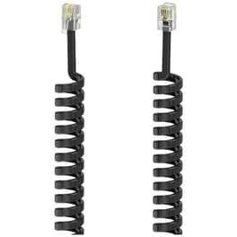 Καλώδιο HAMA 3 m RJ10 4p4c RJ10 4p4c Μαύρο