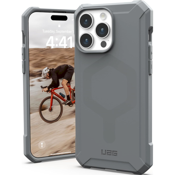 Θήκη Apple iPhone 15 Pro Max - UAG Essential Armor Magsafe - Silver image 0