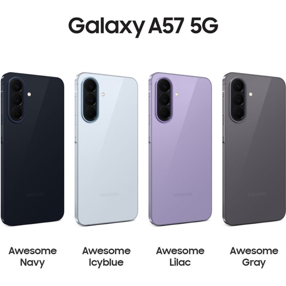 Samsung Galaxy A57 5G 256GB - Awesome Gray image 1