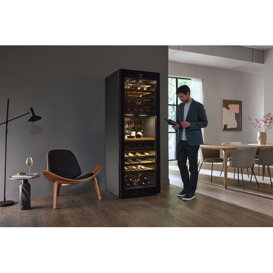 MIELE KWT 4999F για 146 Μπουκάλια Μαύρο Συντηρητής Κρασιών image 4