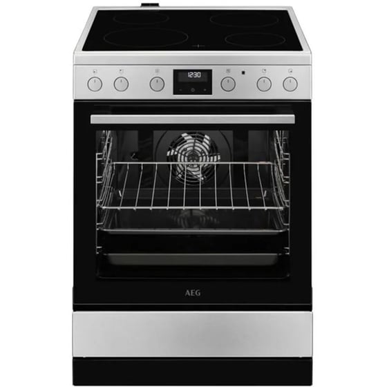 AEG CCB6441NBM  SurroundCook 73 Lt Inox Ηλεκτρική Κουζίνα Κεραμική image 0