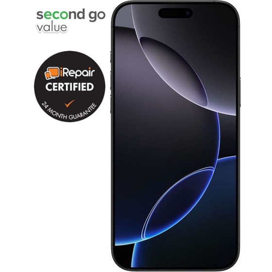 Μεταχειρισμένο Apple iPhone 16 Pro Max 256GB Black Titanium second go value Certified by iRepair image 2