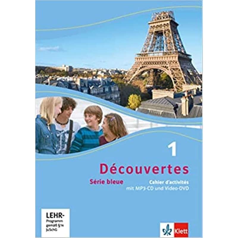 Decouvertes - Serie bleue 1, Cahier dactivites (mit MP3-CD und Video-DVD) Klasse 7