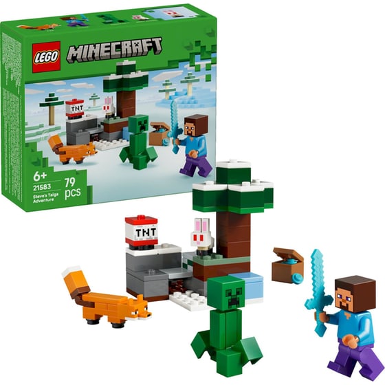 LEGO® Minecraft® Steve's Taiga Adventure (21583) image 1