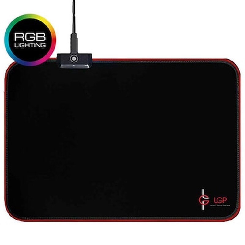 LGP Lamtech LGP FX RGB Gaming Mouse Pad Medium 350mm με RGB Φωτισμό Μαύρο