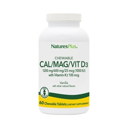 Μέταλλα Nature's Plus Cal 1200mg/mag 600mg/vit D3 1000iu - 90 ταμπλέτες