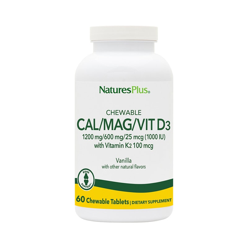 Μέταλλα Natures Plus Cal 1200mg/mag 600mg/vit D3 1000iu - 90 ταμπλέτες