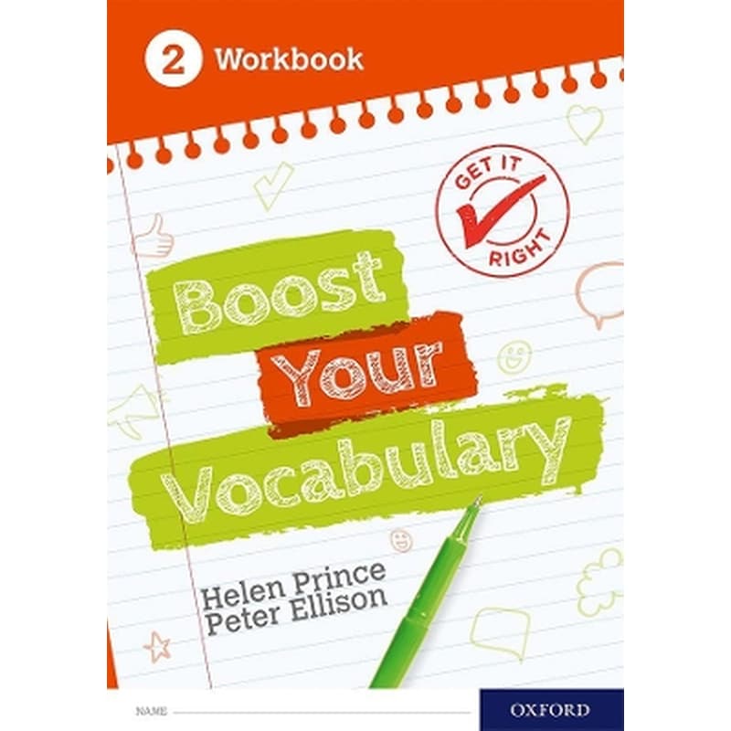 Get It Right: Boost Your Vocabulary Workbook 2 (Pack of 15)