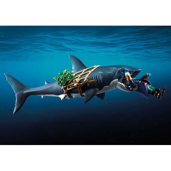 Playmobil Πειρατής Με Γιγαντιαίο Καρχαρία (71793) image 3