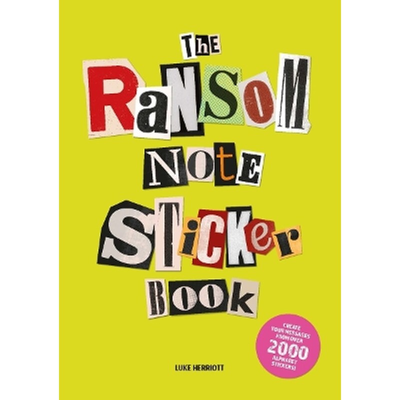 The Ransom Note Sticker Book