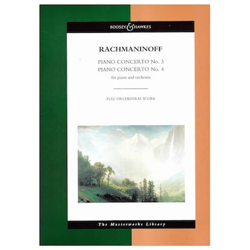 BOOSEY & HAWKES Rachmaninoff - Piano Concertos 3 - 4 [full Score]