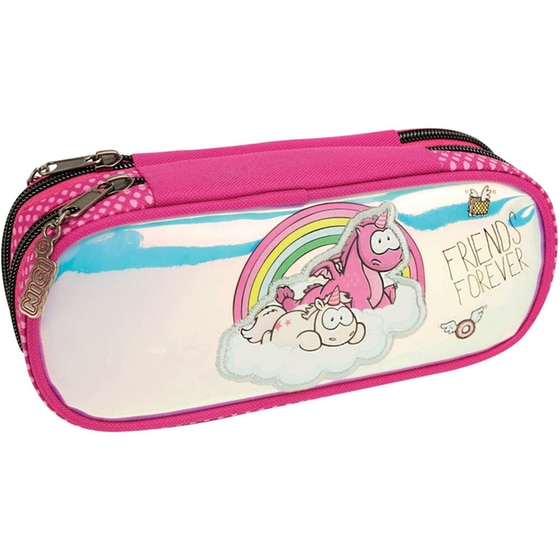 Κασετίνα Οβάλ Nici&nbsp;Ruby&nbsp;Rosa Διπλή Ροζ image 0