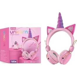 Ακουστικά Κεφαλής Unicorn AΗ-805 - Ροζ