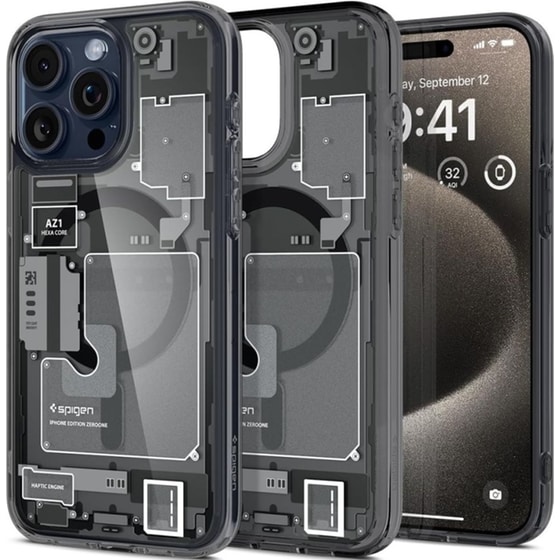 Θήκη Apple iPhone 15 Pro Max - Spigen Ultra Hybrid Magfit - Zero One image 0