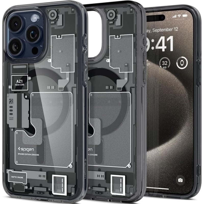 Θήκη Apple iPhone 15 Pro Max - Spigen Ultra Hybrid Magfit - Zero One