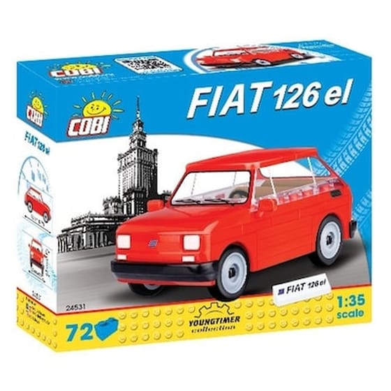 Cobi Aυτοκίνητο Fiat 126p 1994-1999 72 Κομμάτια Cobi-24531 image 0