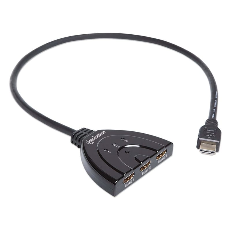 MANHATTAN HDMI Switch Manhattan 1080p 3-Port