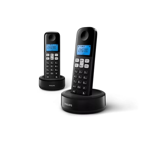 Ασύρματο τηλέφωνο Philips D1612BGRS - Μαύρο image 3