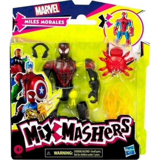 Hasbro Φιγούρα Marvel Spiderman/ Miles Morales MixMashers 1 Τμχ - Τυχαία Επιλογή Σχεδίου image 0