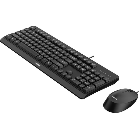 Philips SPT6207BL 2000 series Ενσύρματο Σετ Πληκτρολόγιο - Ποντίκι Black image 1