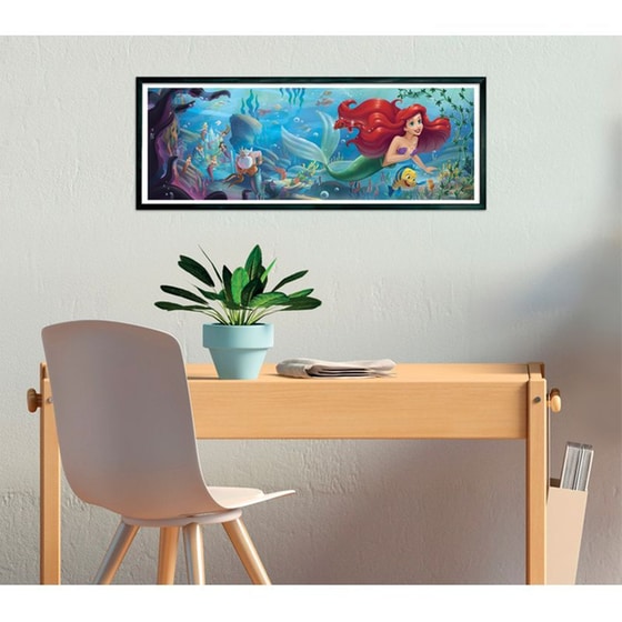 Παζλ Clementoni Panorama Disney The Little Mermaid (1000 Κομμάτια) image 6