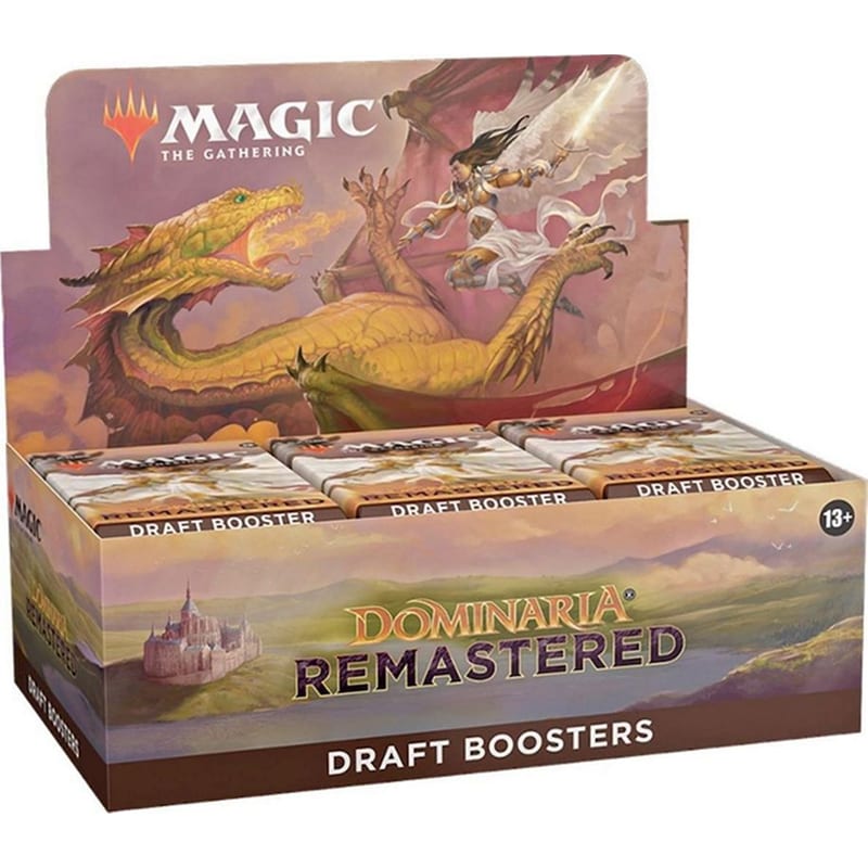 Magic The Gathering Draft Booster Box (36 Boosters) – Dominaria Remastered