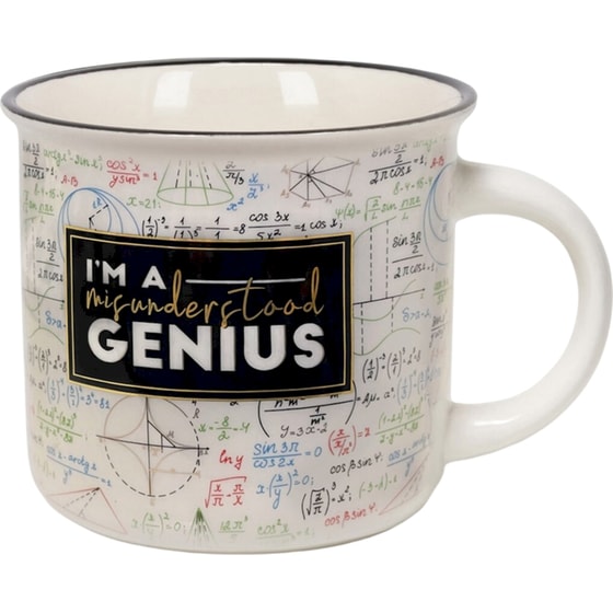 Κούπα Legami Cup-Puccino Genius από Πορσελάνη 350 ml - Λευκή image 0