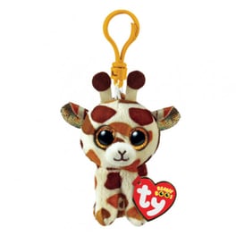 Λούτρινο TY Beanie Boos Stilts Χνουδωτό Κλιπ Καμηλοπάρδαλη Πολύχρωμο 8.5 cm