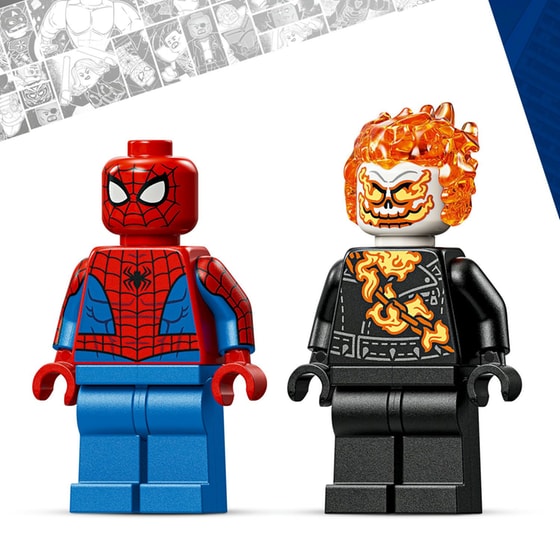 LEGO® Marvel Spider-Man vs. Μοτοσικλέτα Ghost Rider (76335) image 2
