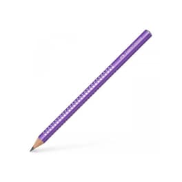 Μολύβι Faber Castell Sparkle Jumbo B Violet
