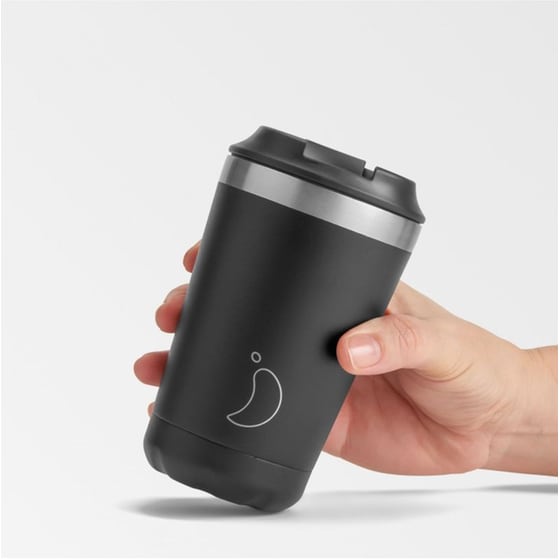 Κούπα Θερμός Chilly's Original CC 340 ml Μαύρη image 1