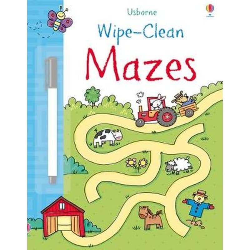 Wipe-clean Mazes