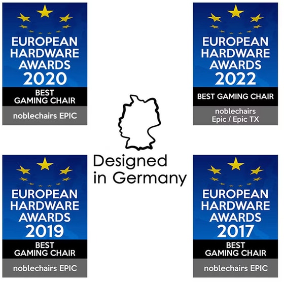 Καρέκλα Gaming Noblechairs Epic από Τεχνητό Δέρμα - Μαύρη image 5