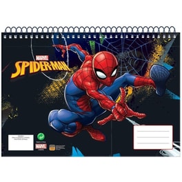 Μπλοκ Ζωγραφικής GIM Spiderman Α4 30 Φύλλων