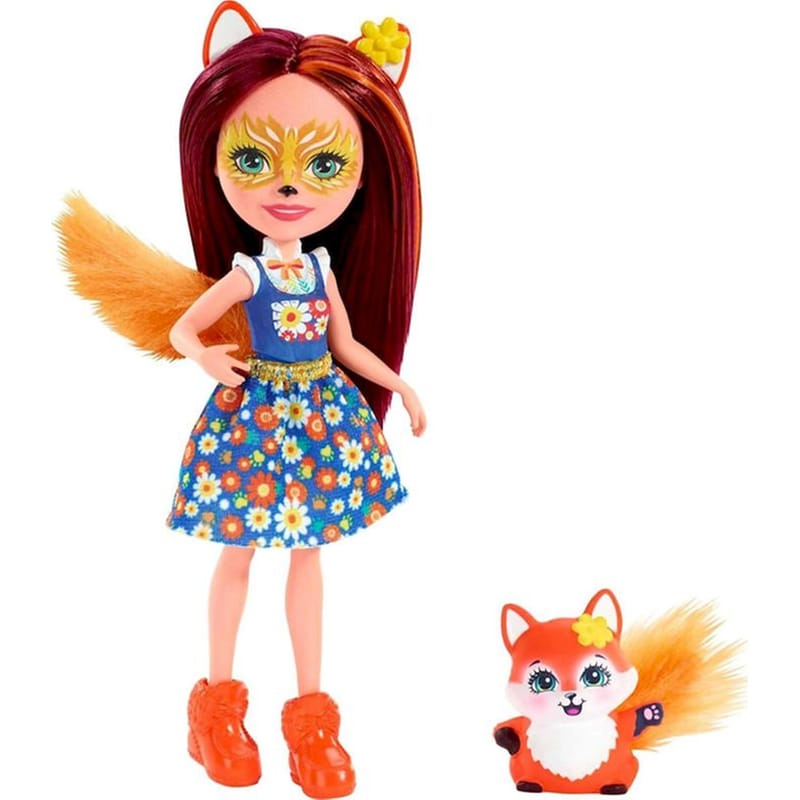 Κούκλα MATTEL Enchantimals Felicity Fox Flick