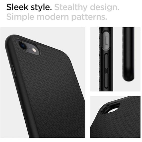 Θήκη Apple iPhone 7/8 - Spigen Liquid Air - Μαύρο image 4