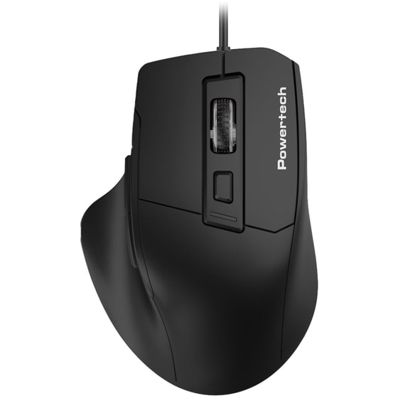 Powertech Pt-1273 Ενσύρματο Ποντίκι - Μαύρο image 0