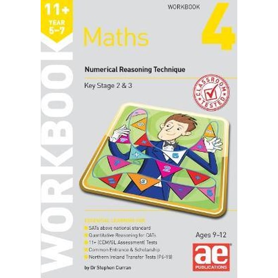 11+ Maths Year 5-7 Workbook 4 : Numerical Reasoning image 0