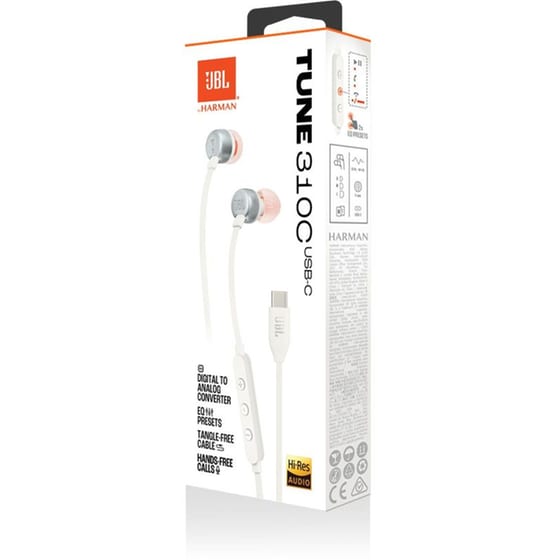 Jbl Tune 310C Handsfree Type C - Λευκό image 5