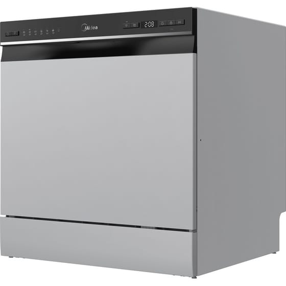 MIDEA MDWTT0802MS-WF για 8 Σερβίτσια με WiFi Inox Πλυντήριο Πιάτων image 3