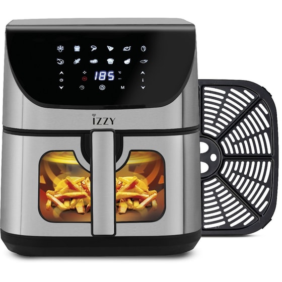 IZZY IZ-8250 1800W 8.2 L Ασημί Φριτέζα Αέρος image 9