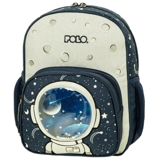 Τσάντα Πλάτης Προσχολική Polo Bibi Space image 0