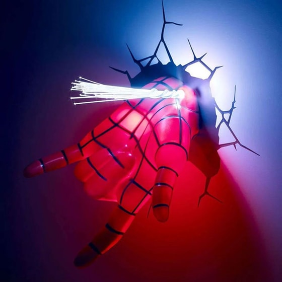 Διακοσμητικό Φωτιστικό The Source Marvel Spiderman Hand Light image 1