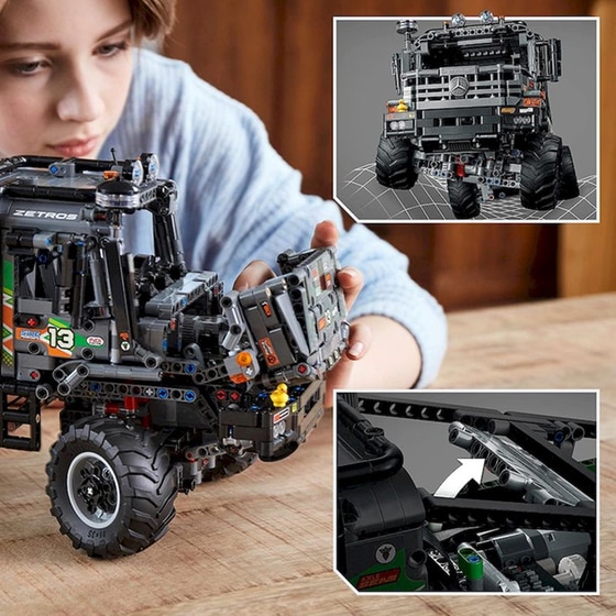 LEGO® Technic Control+ R/C Τηλεκατευθυνόμενο 4x4 Mercedes-Benz Zetros Trial Truck (42129) image 5