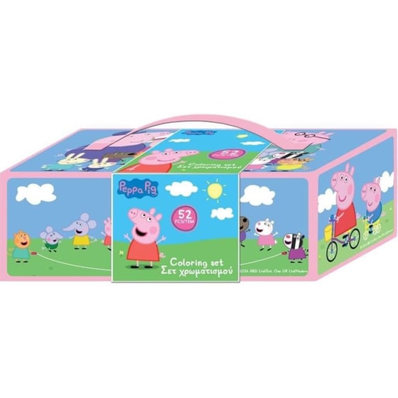 Βαλιτσάκι Ζωγραφικής Διακάκης Peppa Pig image 1