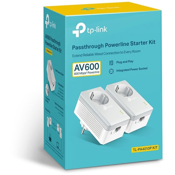 TP-Link TL-PA4010PKIT Powerline Διπλό Kit Ενσύρματη Σύνδεση έως 500Mbps με 1 Θύρα Ethernet image 4