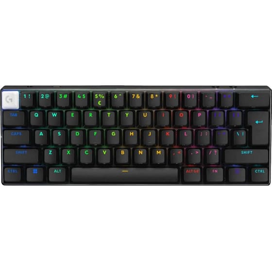 Logitech G Pro X 60 Ασύρματο Οπτικό Πληκτρολόγιο Μαύρο (US) image 0